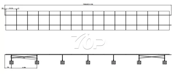 Concrete Foundation Solar Mount Ground PV Support